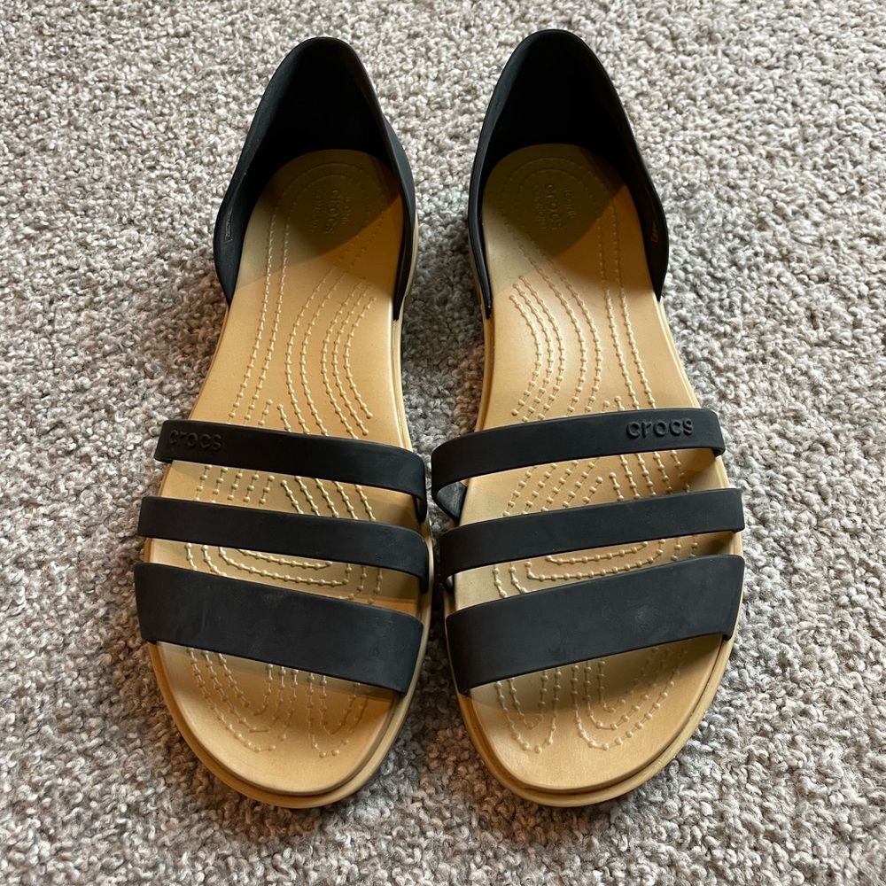 Crocs Women's Black Sandals